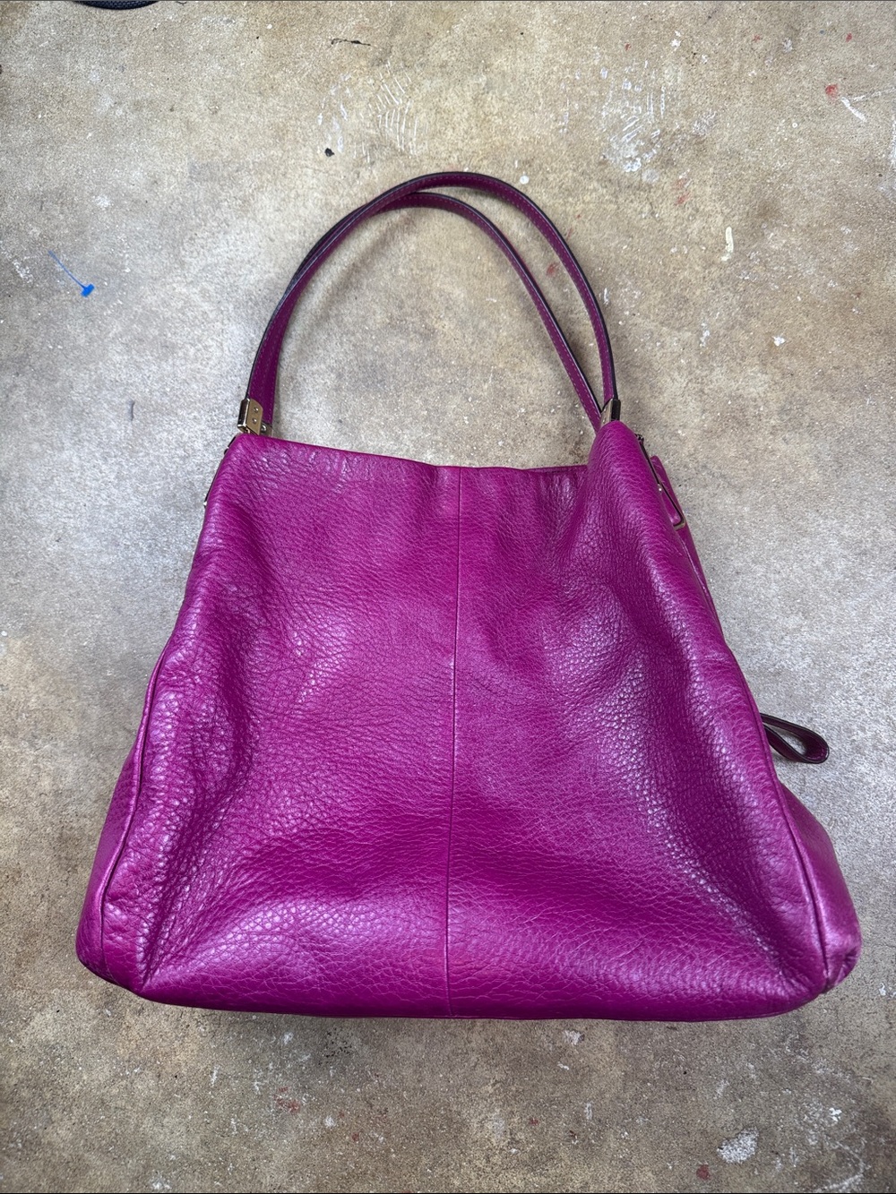 Coach Y2K Madison Phoebe Bag - Magenta Pink/Purple